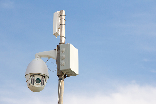 Outdoor Surveillance System Waterproof Box for Smart Cities